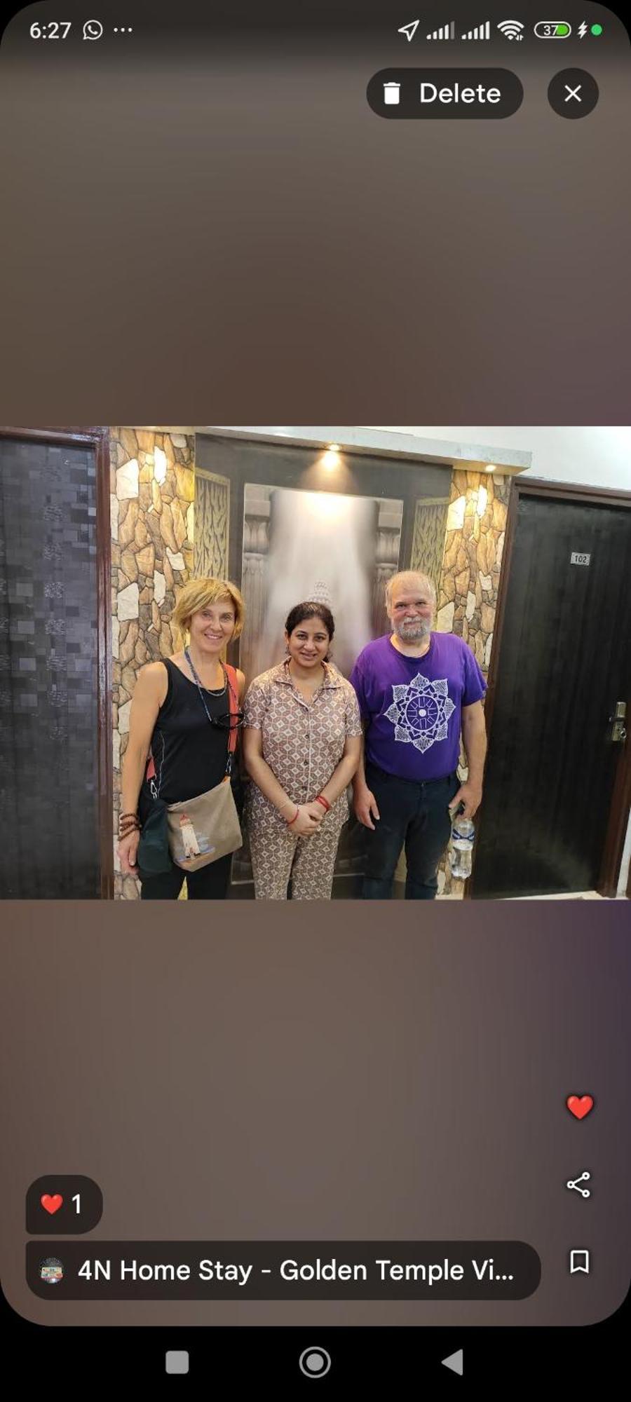 4N Homestay- Golden Temple View Amritsar Dış mekan fotoğraf