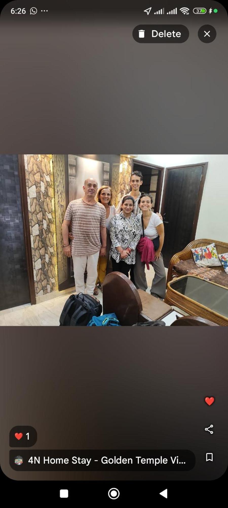 4N Homestay- Golden Temple View Amritsar Dış mekan fotoğraf