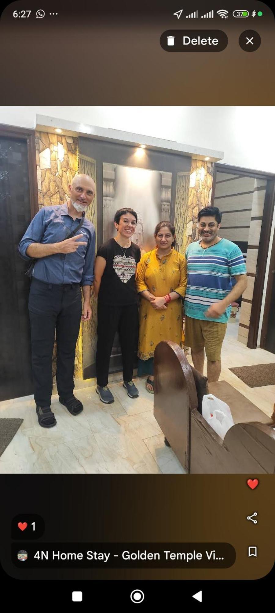 4N Homestay- Golden Temple View Amritsar Dış mekan fotoğraf
