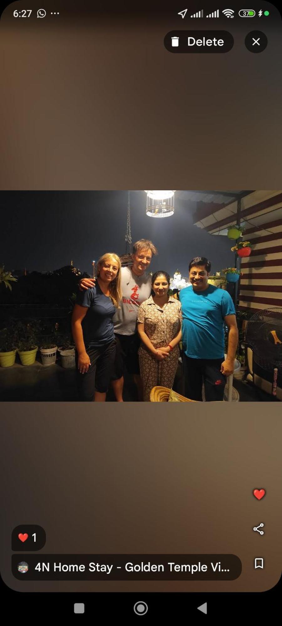 4N Homestay- Golden Temple View Amritsar Dış mekan fotoğraf