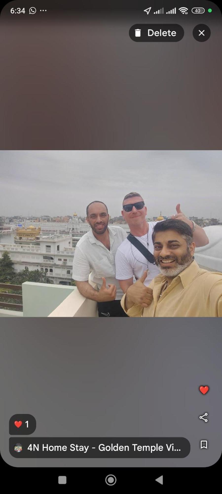 4N Homestay- Golden Temple View Amritsar Dış mekan fotoğraf