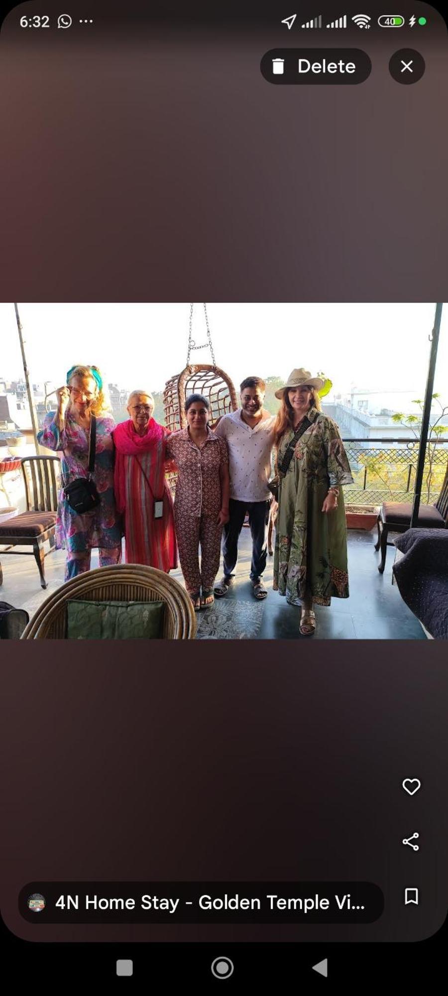 4N Homestay- Golden Temple View Amritsar Dış mekan fotoğraf